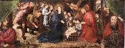 GOES, Hugo van der Adoration of the Shepherds sg painting